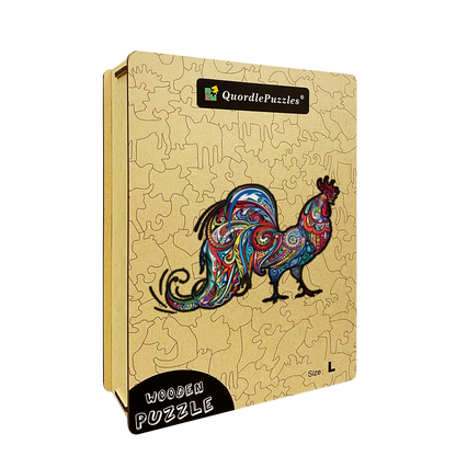 Colorful Rooster Jigsaw Puzzle