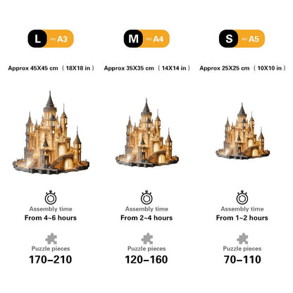 Royal Castle Wooden Jigsaw Puzzle