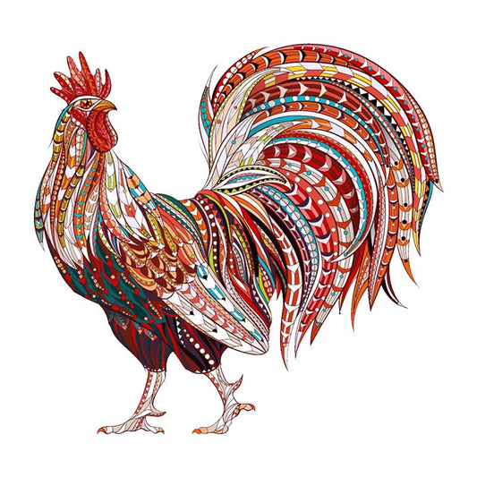 Red Rooster Jigsaw Puzzle