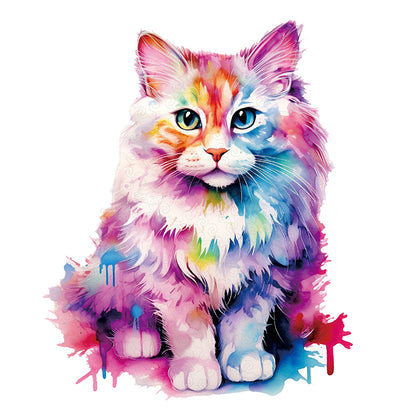 🔥LAST DAY 92% -Delicate cat watercolor