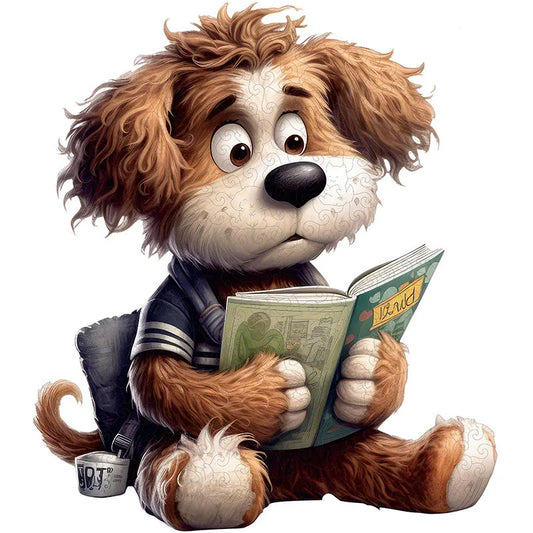 🔥LAST DAY 88% OFF - Dog Reading Book