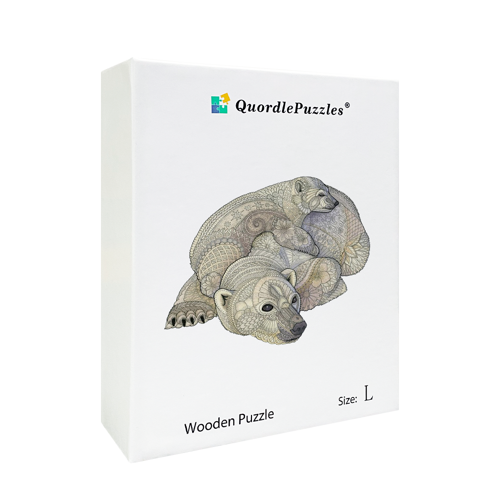 White Polar Bear Jigsaw Puzzle