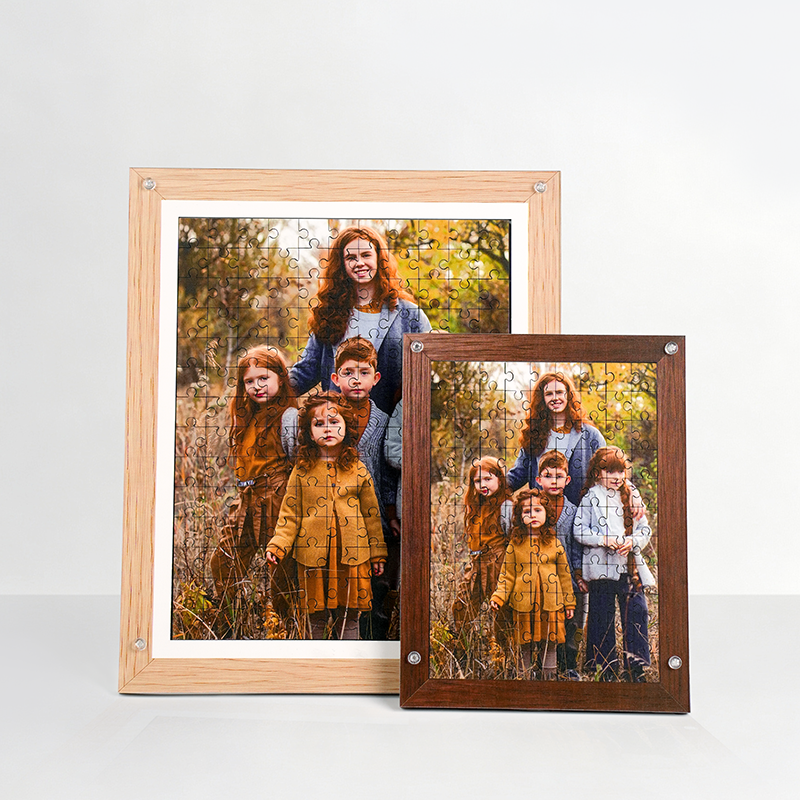 Custom Photo Puzzles+Picture Frame