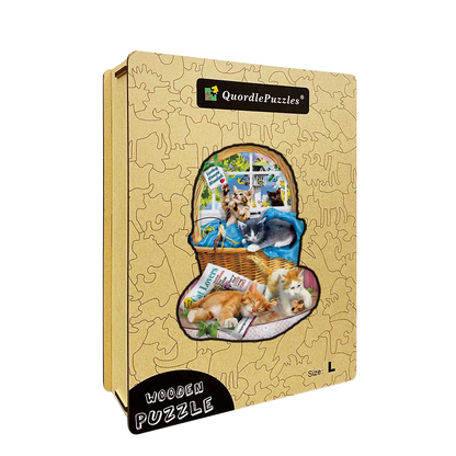 🔥LAST DAY 93% -Special Shaped Wooden Jigsaw Puzzle