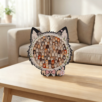 Wolf Pack Gathering Display Puzzle