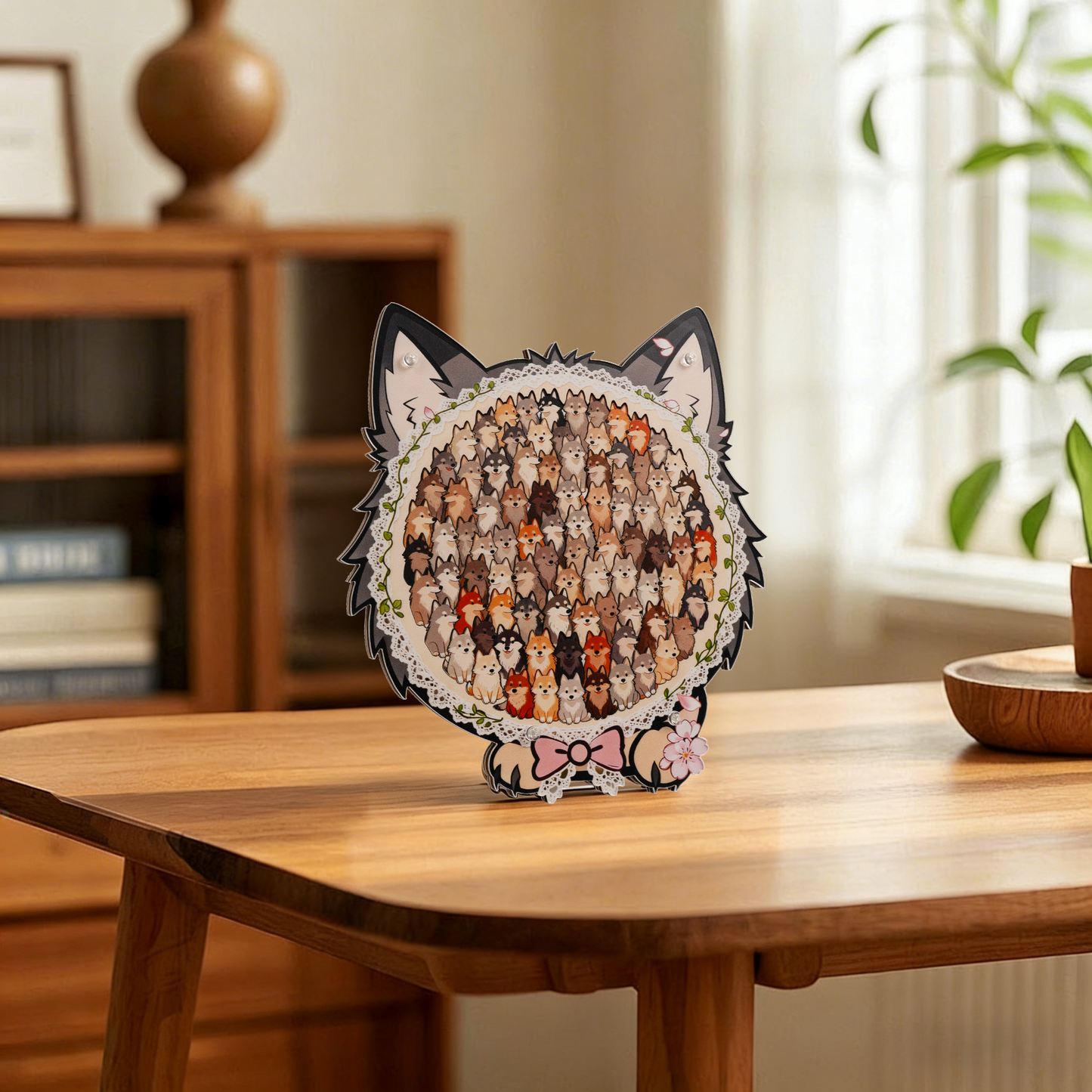 Wolf Pack Gathering Display Puzzle