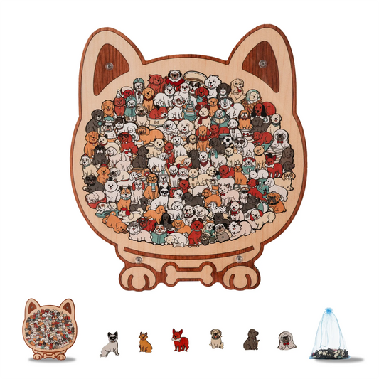 The Ultimate Dog Party Gathering Display Puzzle
