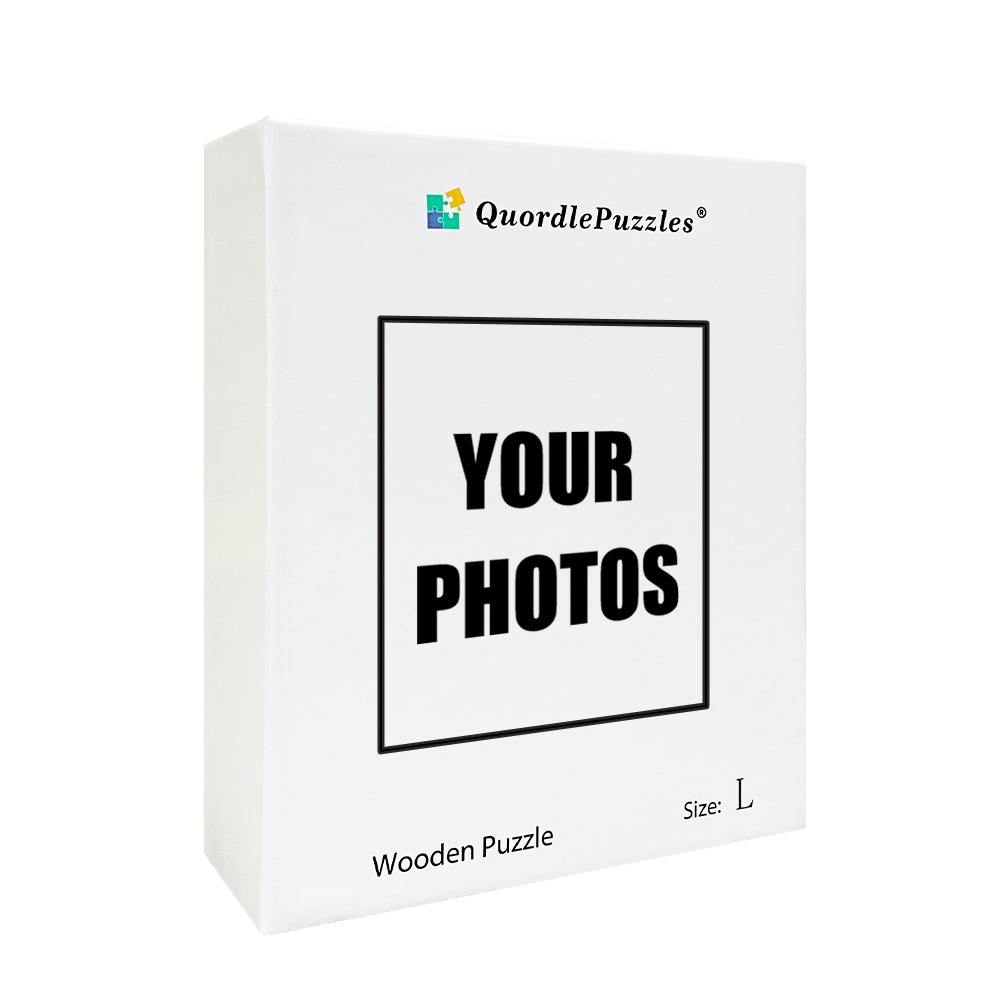 Upload photo custom wooden jigsaw puzzle
