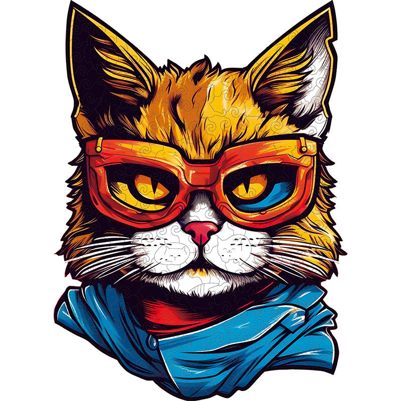 🔥LAST DAY 88% OFF - Cat with Sunglasses