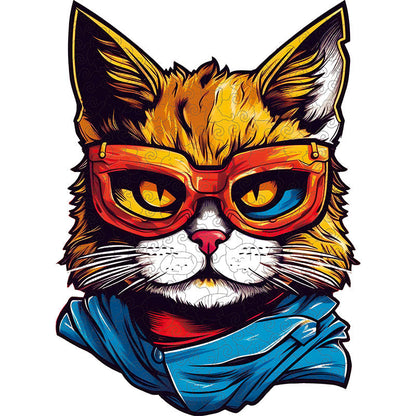 🔥LAST DAY 88% OFF - Cat with Sunglasses