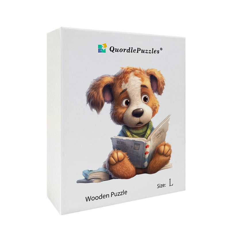 🔥LAST DAY 86% OFF -  Cute Dog Reading Book