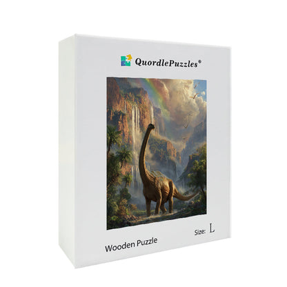 Rainbow Valley Dinosaur Wooden Jigsaw Puzzle
