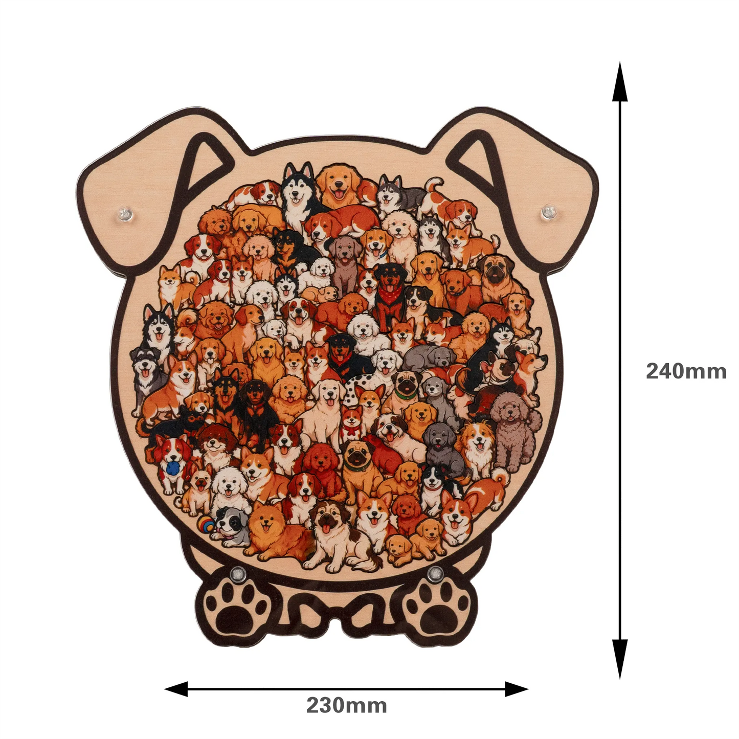 Pawsome Pack Dog  Gathering Display Puzzle