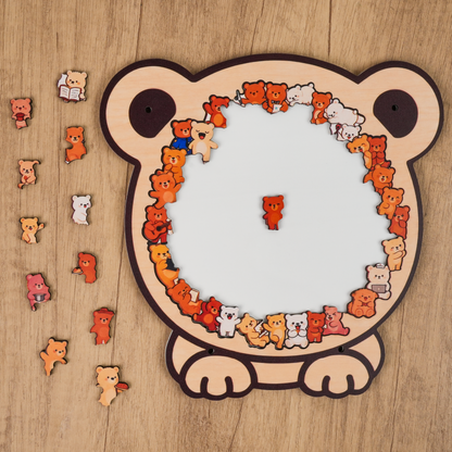 Teddy Bear Parade Gathering Display Puzzle