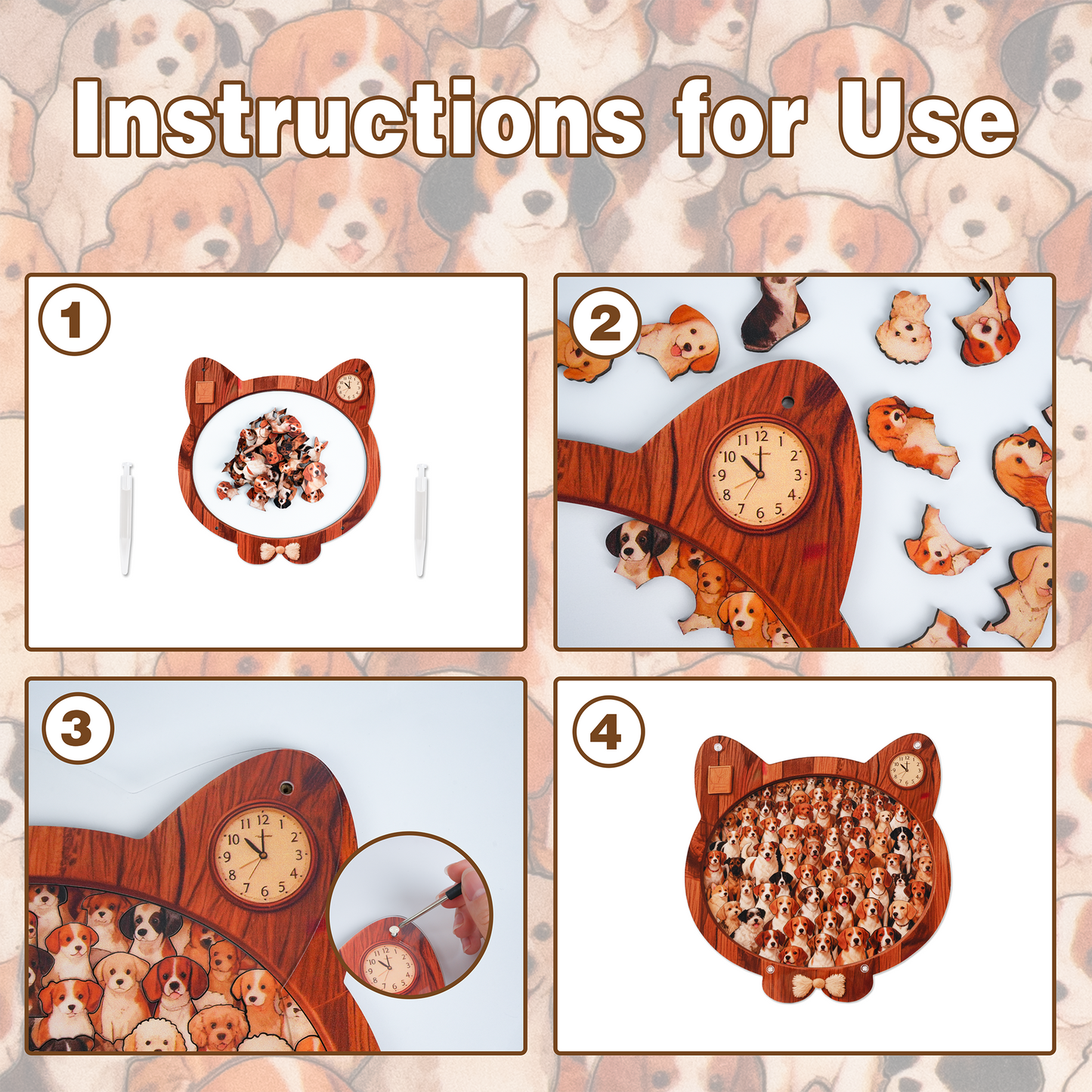 Dog Lovers Gathering Display Puzzle