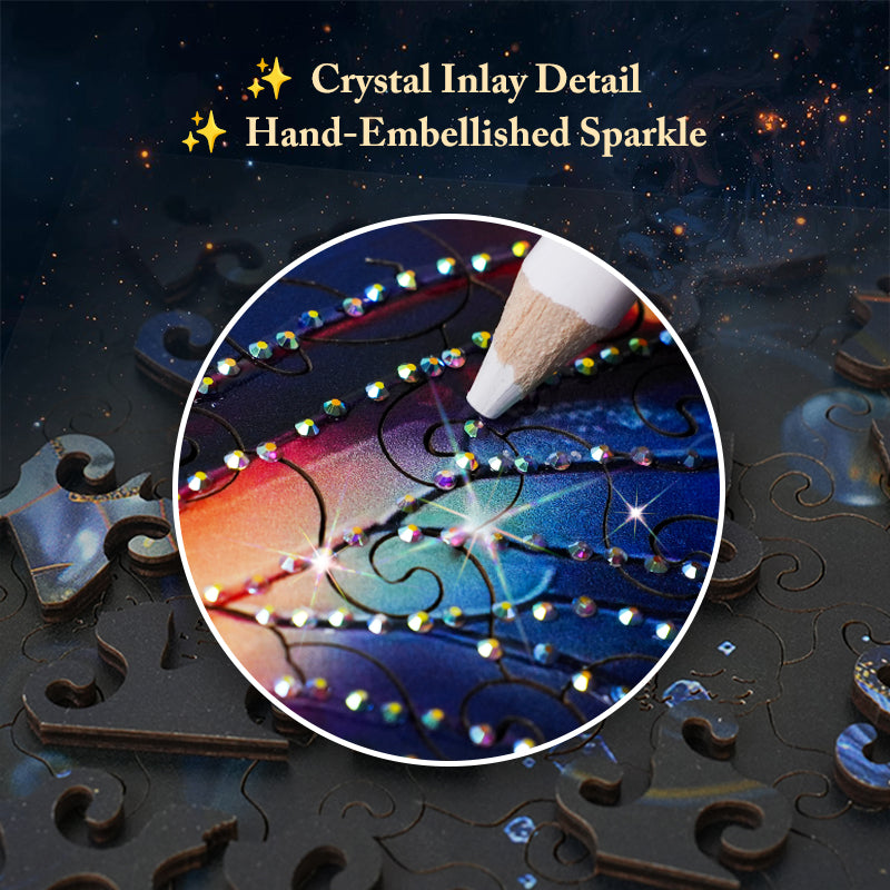 Radiant Butterfly Blossom – Crystal Edition