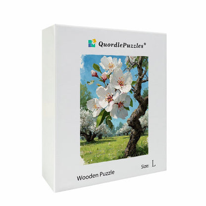 Spring Orchard Wooden Jigsaw Puzzle