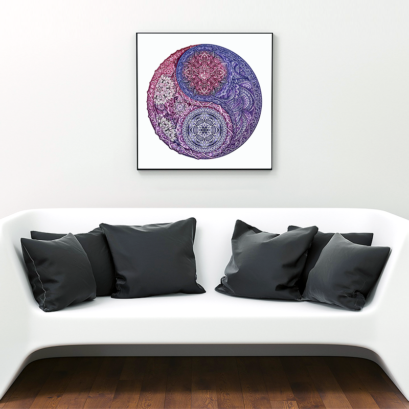 Mandala Flower Puzzle