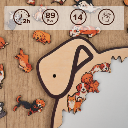 Pawsome Pack Dog  Gathering Display Puzzle