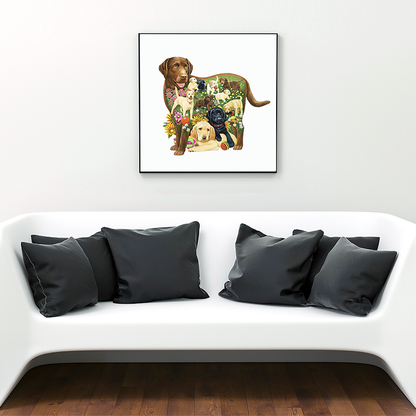 Lawn Dog Jigsaw Puzzle