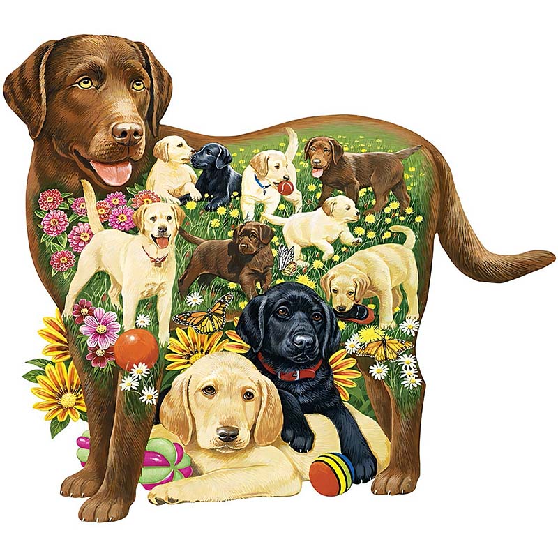 Lawn Dog Jigsaw Puzzle