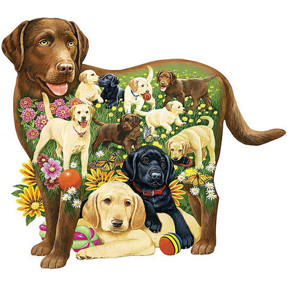 Lawn Dog Jigsaw Puzzle