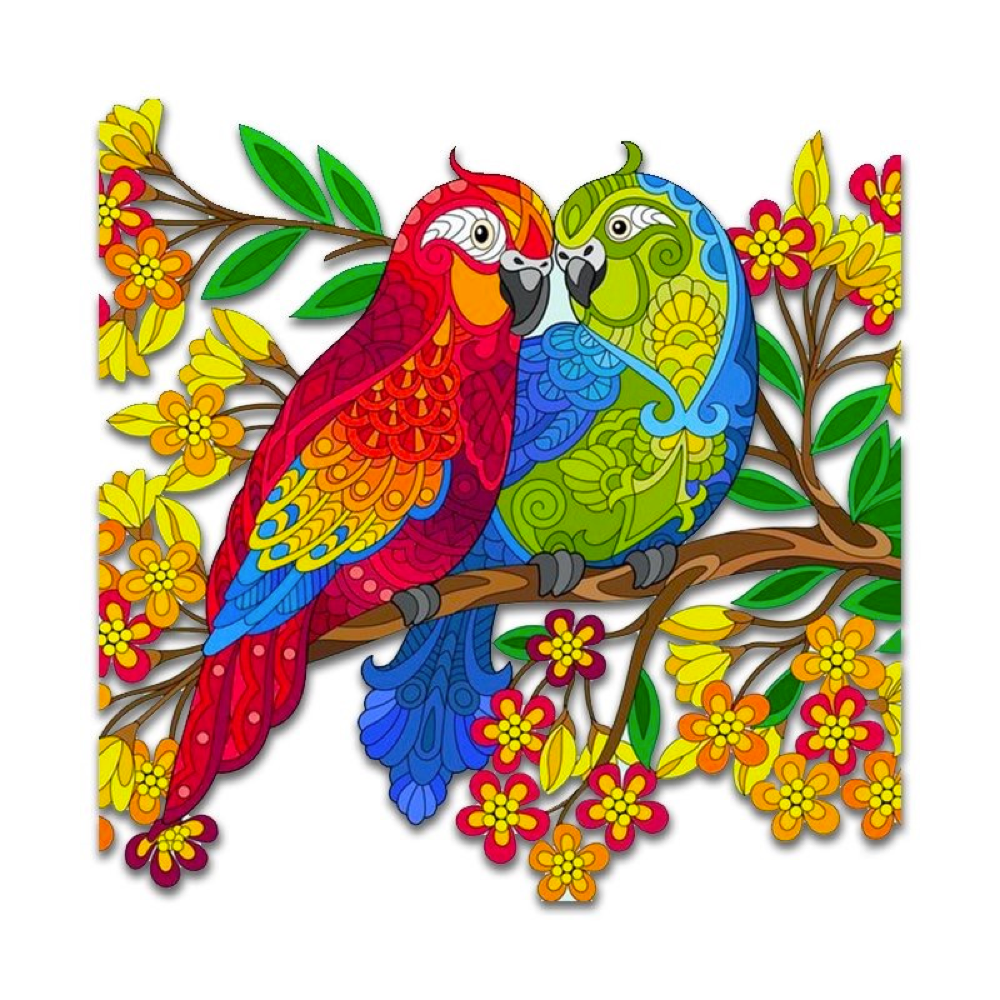 Colorful Parrot Jigsaw Puzzle