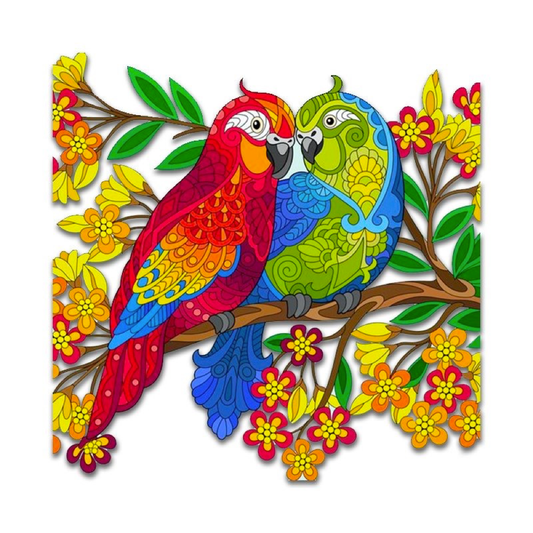 Colorful Parrot Jigsaw Puzzle