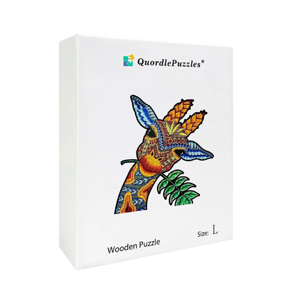 Curious Giraffe Jigsaw Puzzle