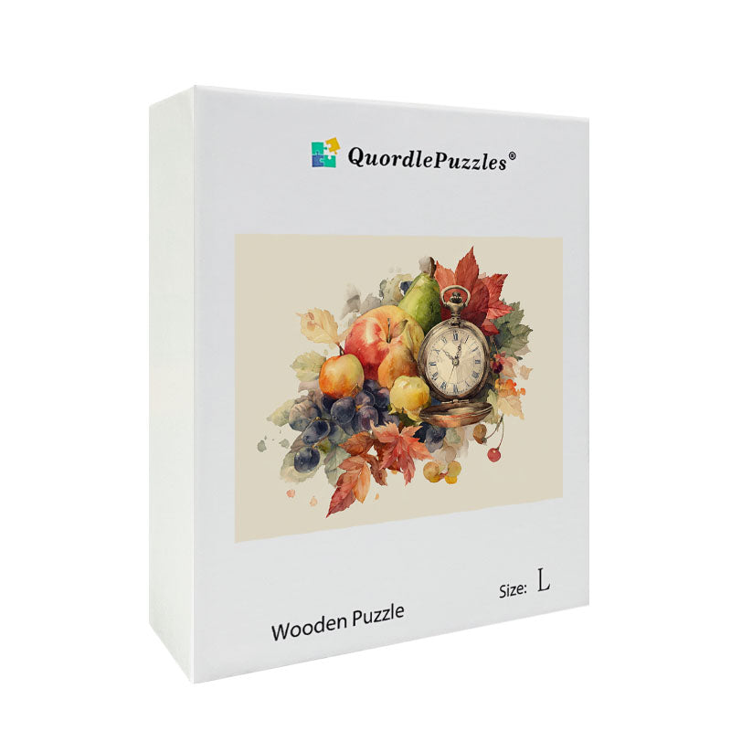 Timeless Harvest Wooden Jigsaw Puzzle