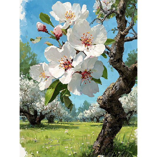 Spring Orchard Wooden Jigsaw Puzzle