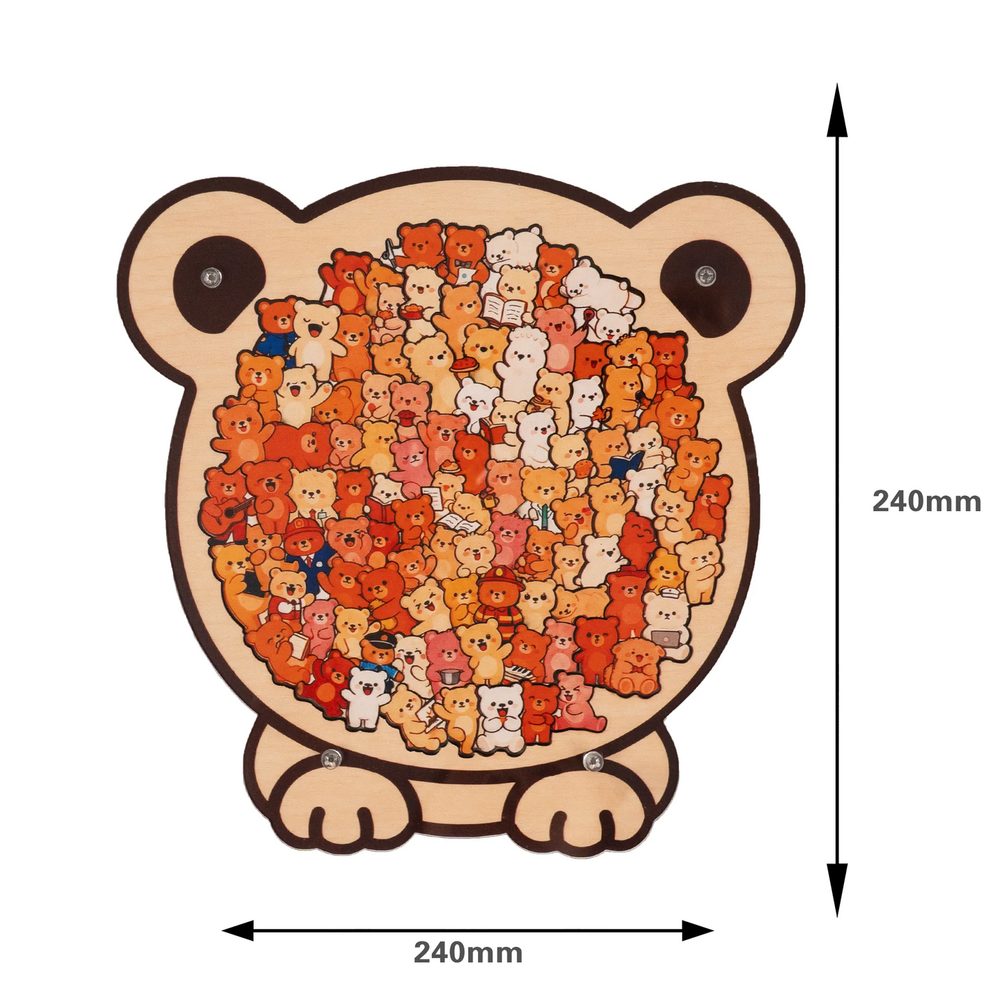 Teddy Bear Parade Gathering Display Puzzle