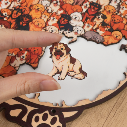 Pawsome Pack Dog  Gathering Display Puzzle