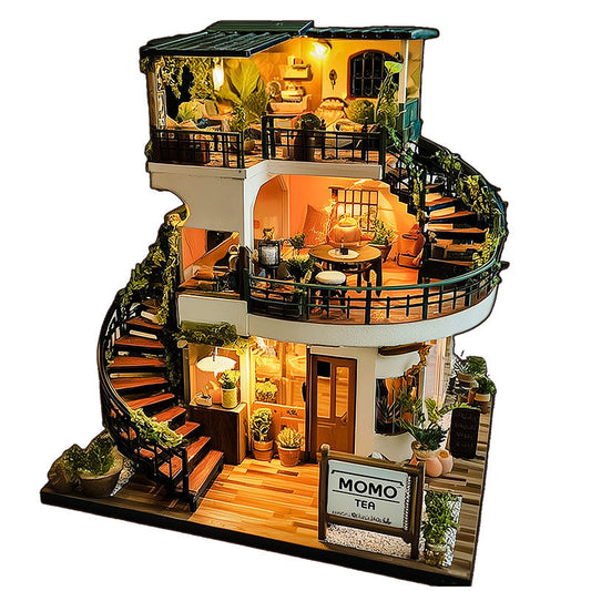Tea House Wooden Jigsaw Puzzle
