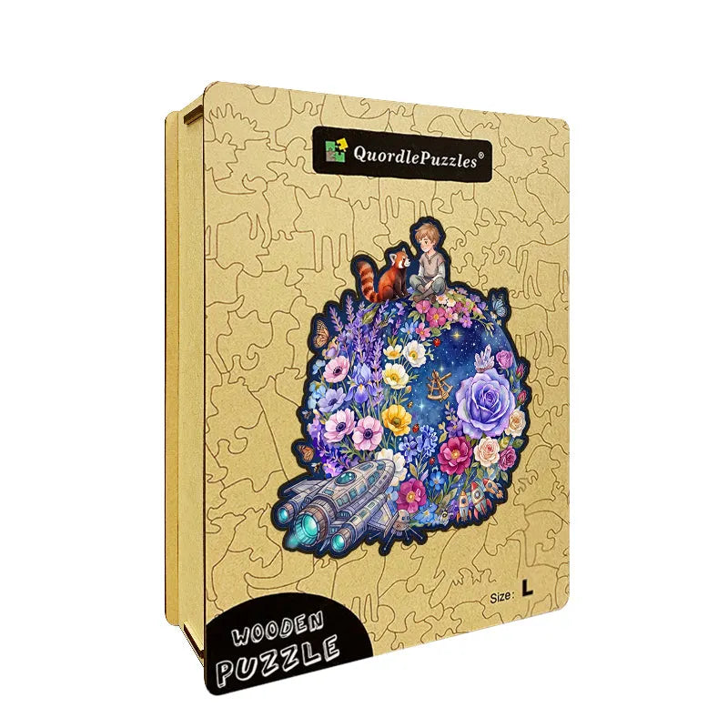 Space Adventure Wooden Puzzle