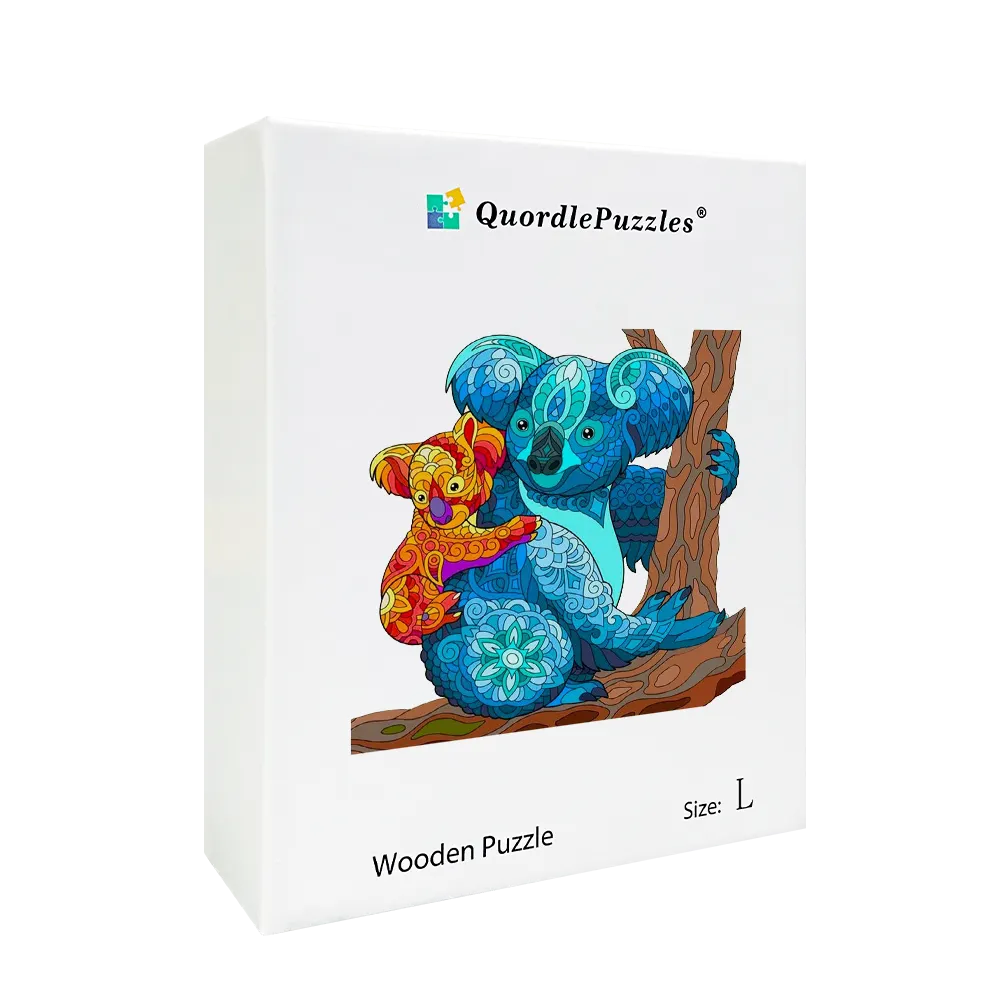 Koala Mother and Child Jigsaw Puzzle
