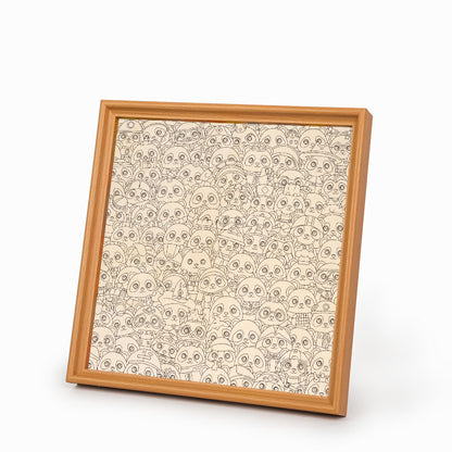 panda - Wooden Coloring Puzzle