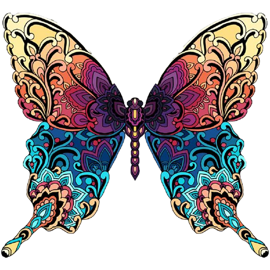 Colorful butterfly Jigsaw Puzzle