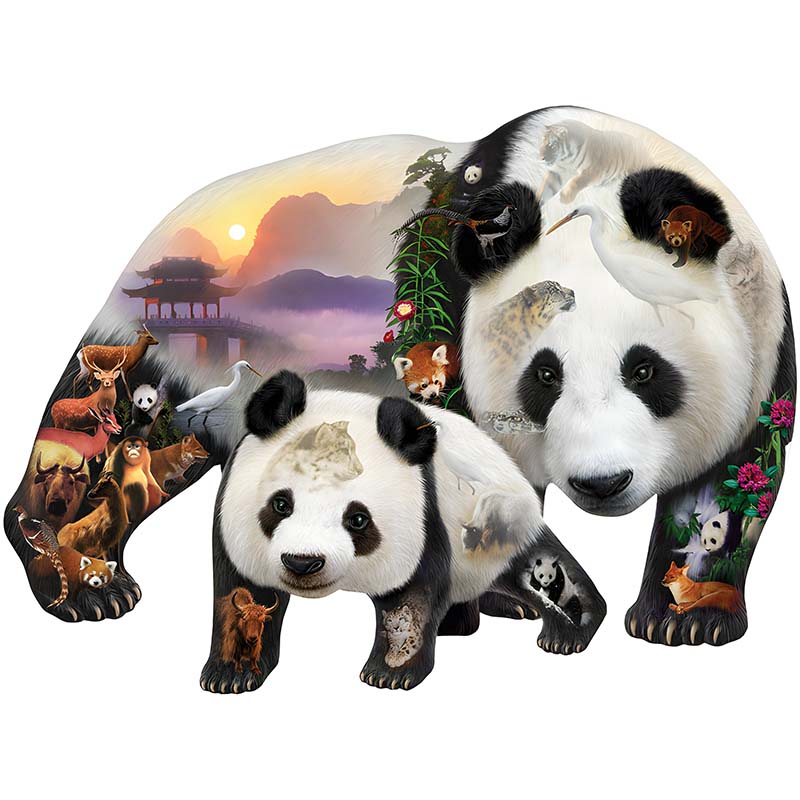 Panda Home puzzle
