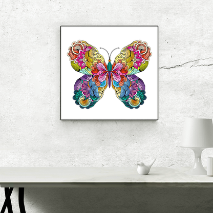 Butterfly Colorful Edition Jigsaw Puzzle