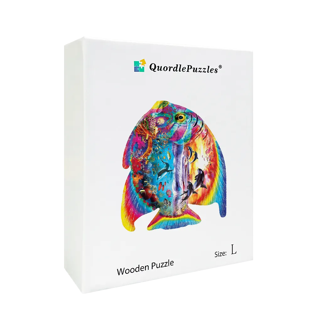 Rainbow Fish puzzle