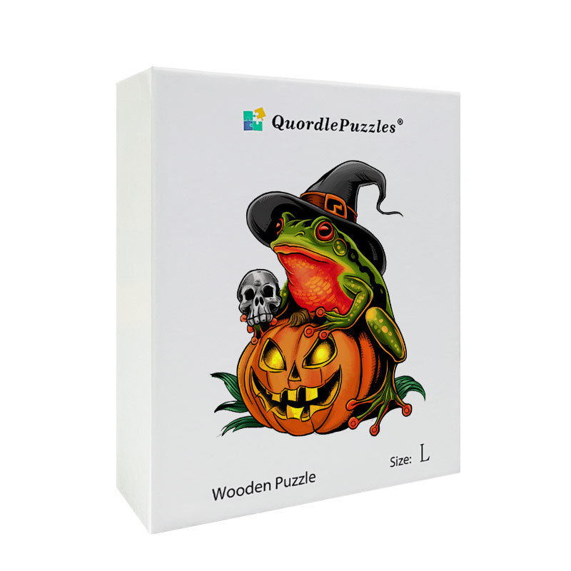 🔥LAST DAY 84% OFF - Halloween Frog Pumpkin