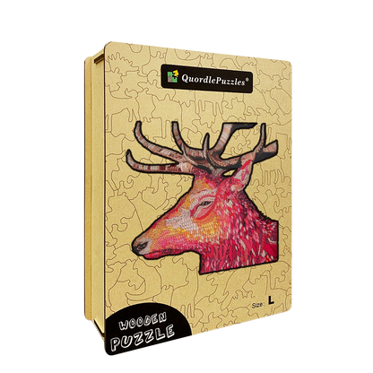 Red Elk Jigsaw Puzzle