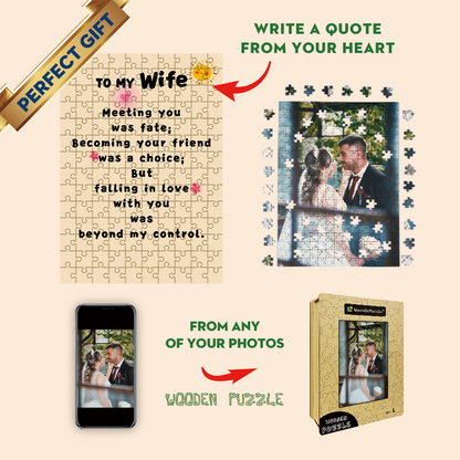 Puzzle & Message: The Perfect Surprise