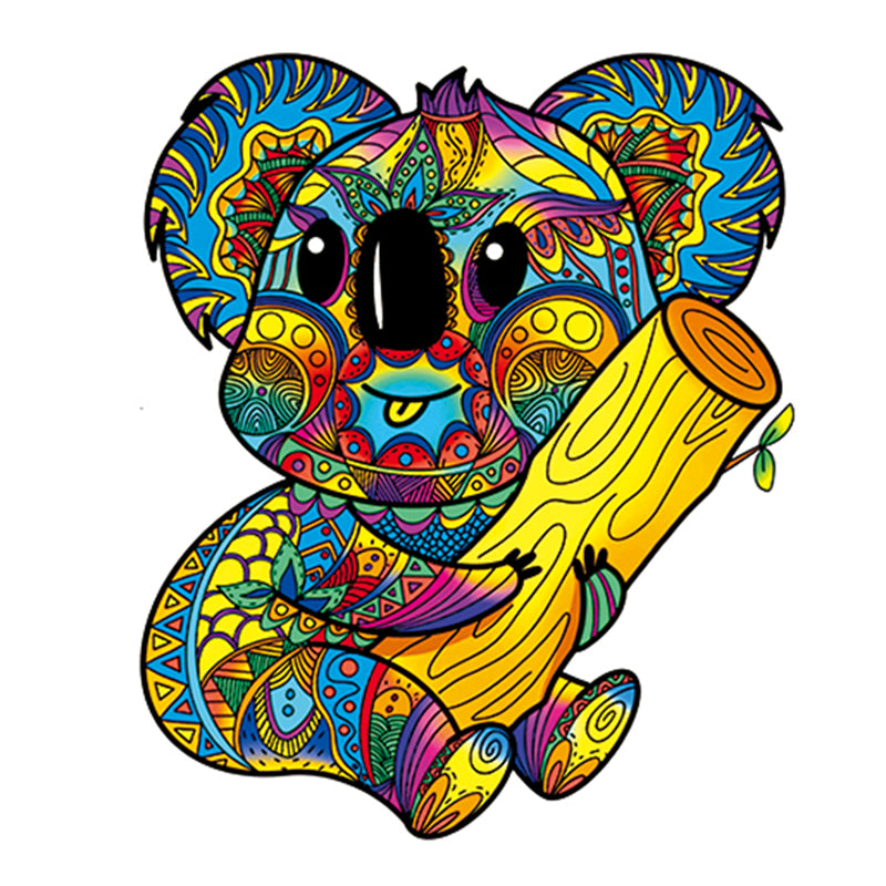 Colorful Koala Puzzle