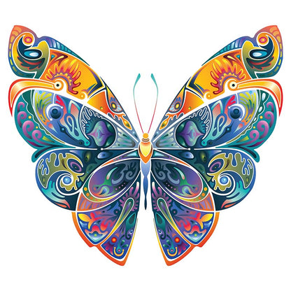 Bright Butterfly Puzzle