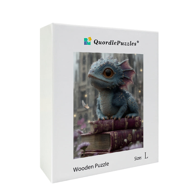 Baby Dragon Wooden Jigsaw Puzzle