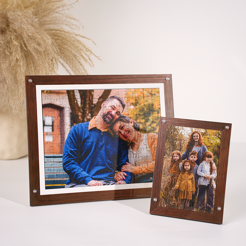 Custom Photo Puzzles+Picture Frame
