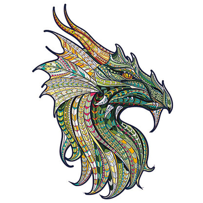 Green Dragon Head Puzzle