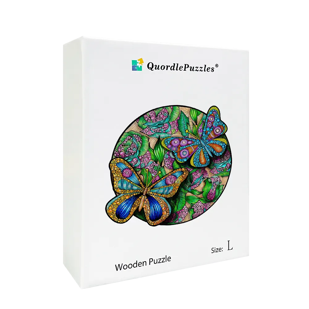 Beautiful Butterfly Wooden Jigsaw Puzzle